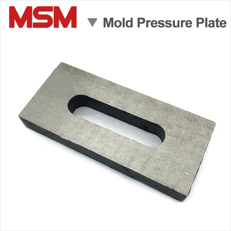 1 Pc C Shape Mold Pressure Plate Parallel Machine Tool Pressing Briquette Smooth on Both Sides Size M10/12/14/16/18/20