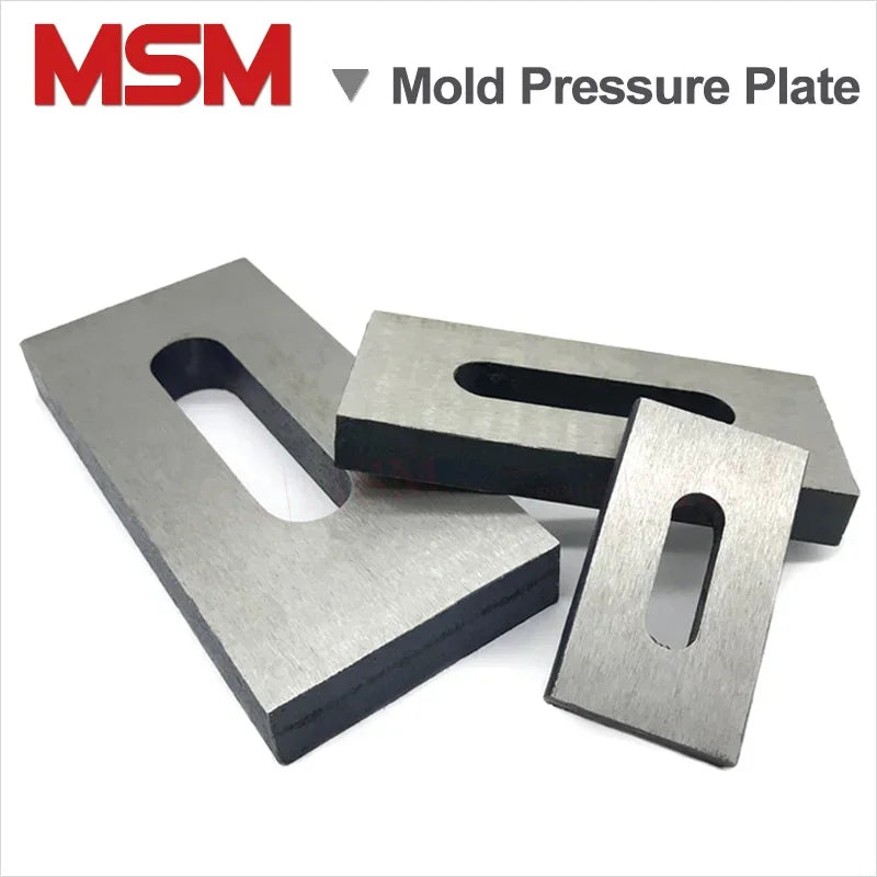 1 Pc C Shape Mold Pressure Plate Parallel Machine Tool Pressing Briquette Smooth on Both Sides Size M10/12/14/16/18/20