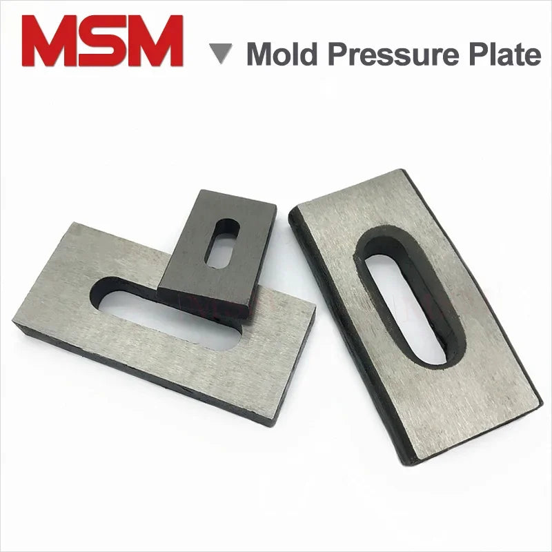 1 Pc C Shape Mold Pressure Plate Parallel Machine Tool Pressing Briquette Smooth on Both Sides Size M10/12/14/16/18/20