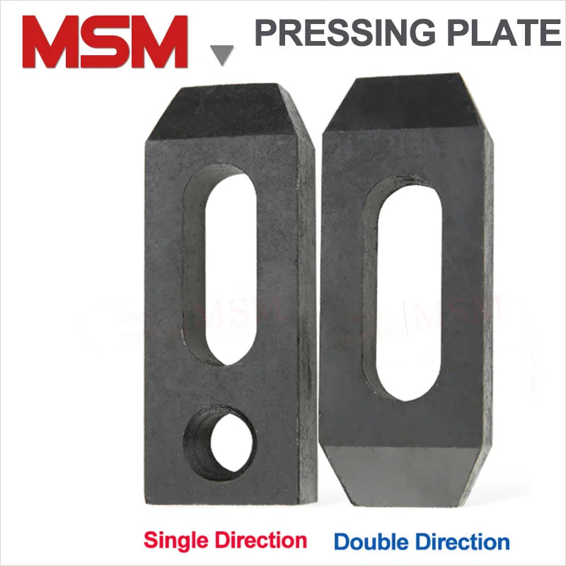 1 Pc MSM 10.9 Level High Quality Single/Double Direction Mould Pressing Plate M10/12/16/20/24 Small Middle Big Size CNC Lathe Pu