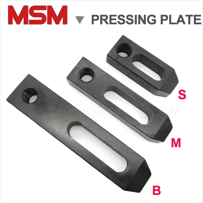 1 Pc MSM 10.9 Level High Quality Single/Double Direction Mould Pressing Plate M10/12/16/20/24 Small Middle Big Size CNC Lathe Pu