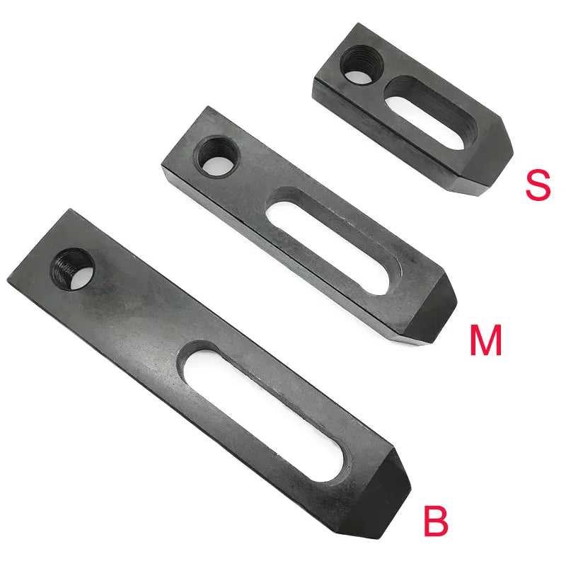 1 pc 10.9 Level Tapped Clamp Strap Small/Medium/Big Size One-way Mold Pressure Plate Parallel Platen For CNC Lathe High Quality