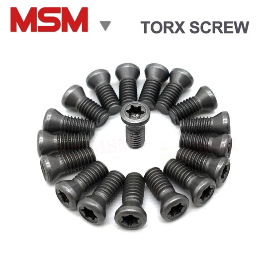 10/20pcs Alloy Steel CNC Insert Torx Screw For CNC Bar Replaces Carbide Inserts Lathe M1.6 M1.8 M2 M2.2 M2.5 M3 M3.5 M4 M4.5 M5