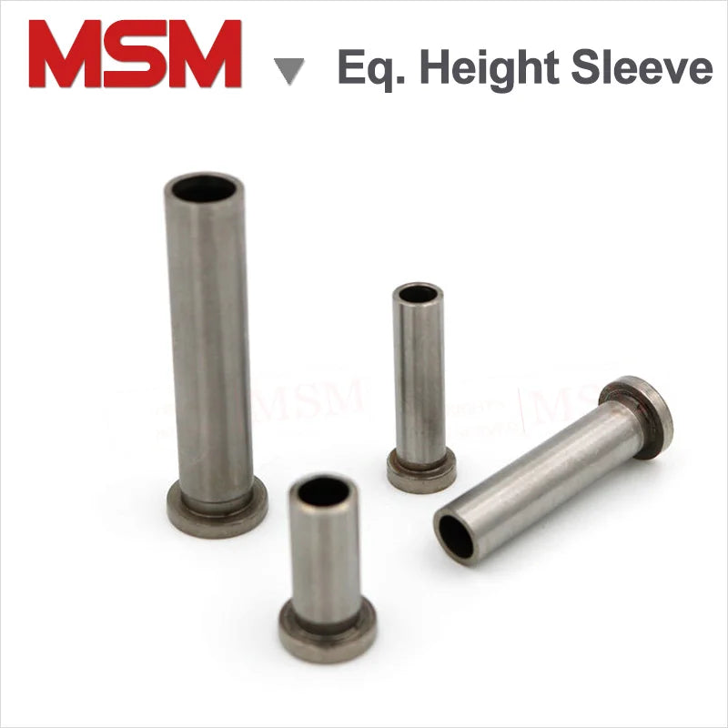 10 Pcs Equal Height Sleeves For Mold Stripper Plate Spool CSR Shoulder Bushing Inner Diameter 6/8/10mm Shoulder Screw Bushing Sl