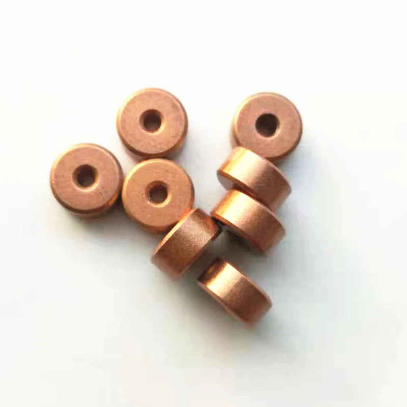 10pcs MSM 2x8x3mm 2x8x6mm Porous Bearing Iron Copper Base Powder Metallurgy Oil Bushing Mini Bearing Shaft Sleeve