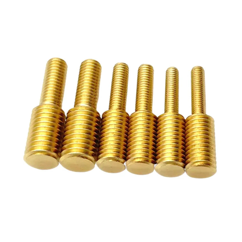 5pcs Reducer Screw Brass/Copper Double Head Conversion Screw Change External Male Thread Adapter Reducing Bolt M3/4/5/8/8/10/12