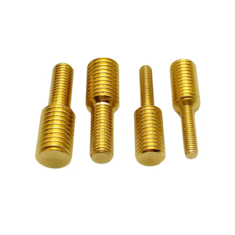 5pcs Reducer Screw Brass/Copper Double Head Conversion Screw Change External Male Thread Adapter Reducing Bolt M3/4/5/8/8/10/12