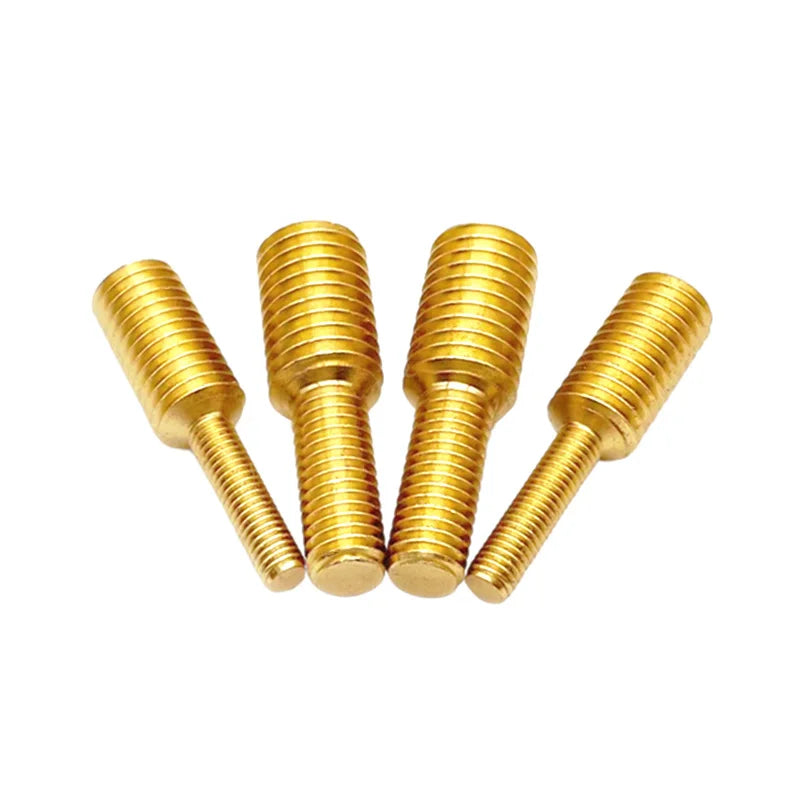 5pcs Reducer Screw Brass/Copper Double Head Conversion Screw Change External Male Thread Adapter Reducing Bolt M3/4/5/8/8/10/12