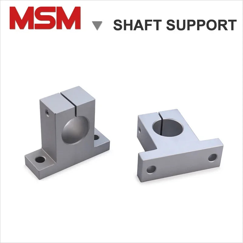 8pcs MSM 30mm Shaft Spport SK30 Linear Rod Holder Aluminium Seat SH30 Sliding Rail Guide Support Bracket Vertical Seat Fixture