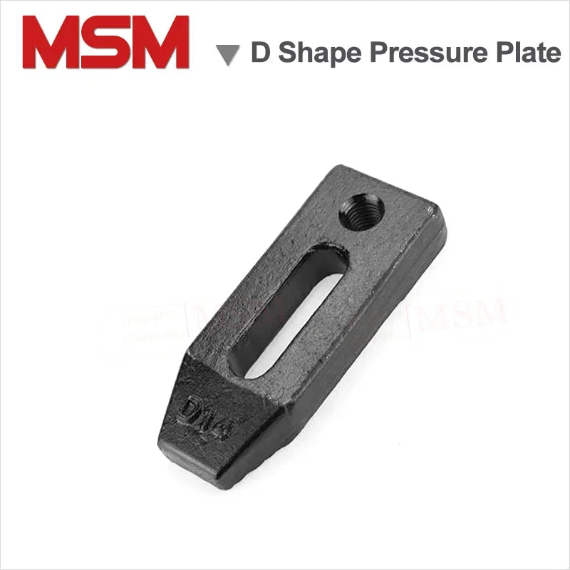 D Shape Carbon Steel Quenching Harden Parallel Platen Punching/Injection Machine Pressure Plate Mold Clamp M12 M14 M16 M18 M20