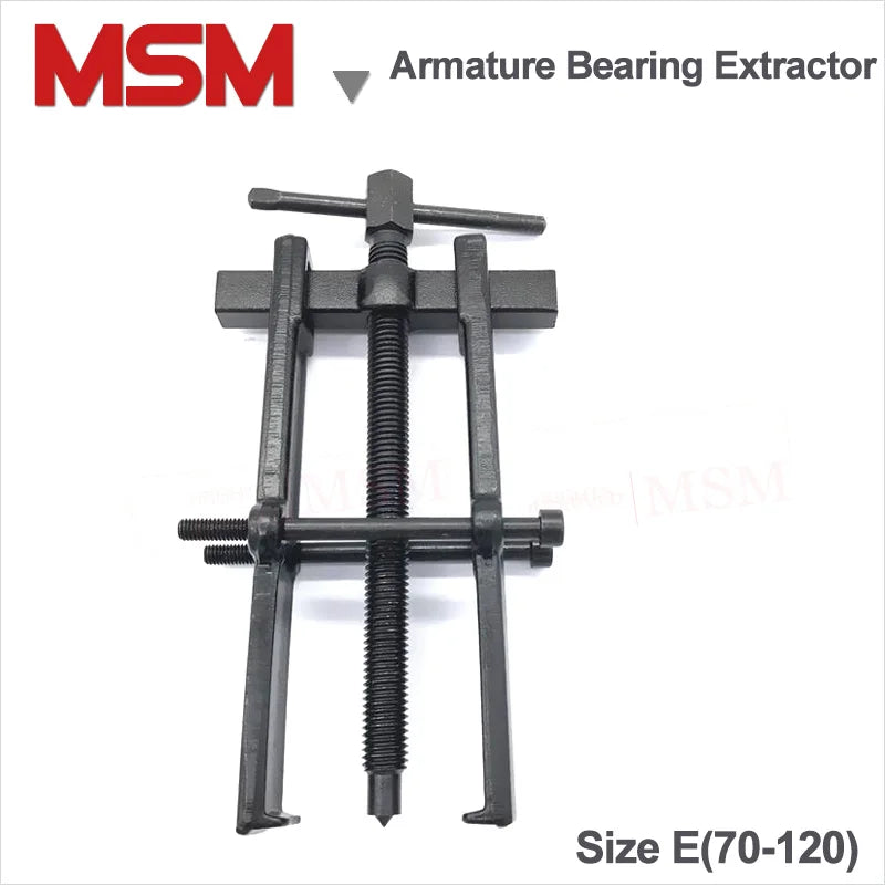 Forging Black Plated Two Jaws Armature Bearing Pullers Gear Extractor Bearing Removeal Kit Motor Repair Tool With Sizes A B C DE