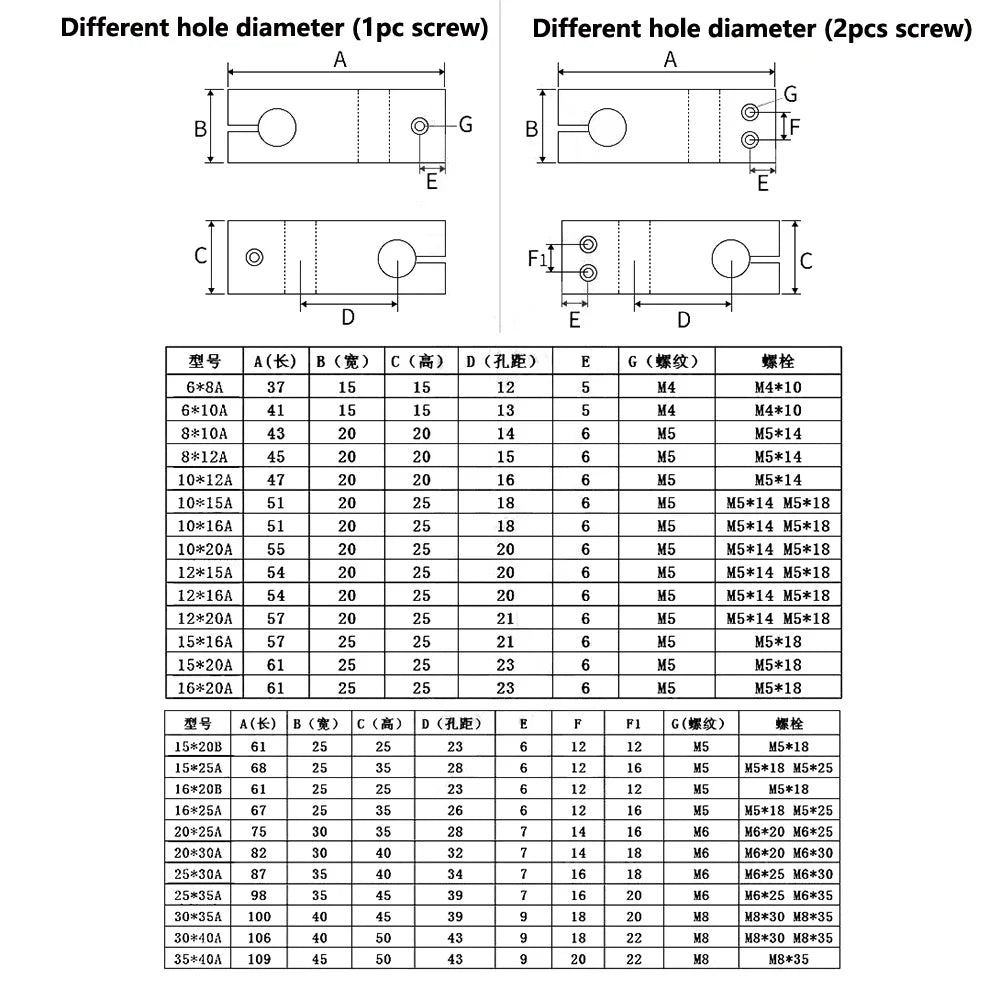 MSM pillar fixing clamp aluminum alloy fastening cross block axis fixing bracket linear shaft support steel rod connector