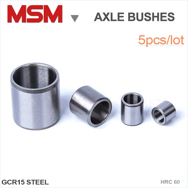 5Pcs/Lot ID 3mm and 4mm Shaft Steel Sleeve Bushes Metal Bushing Axle Sleeve Bearing Jig Bushes (ID. X OD. X Height)