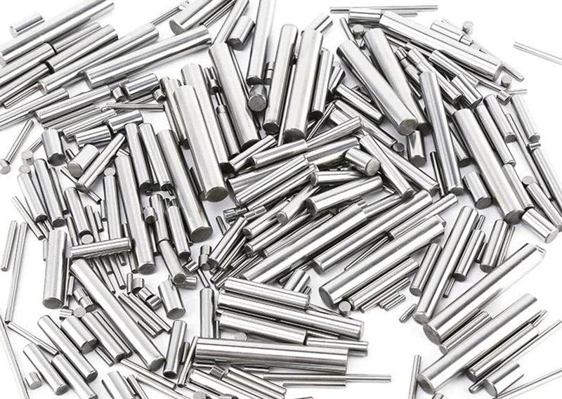 100PCS Diameter 1.2mm GCr15 Bearing Steel Cylindrical Pin Locating Dowel Needle Pin Length 4 5 6 7 8 9 10 11 12 16mm