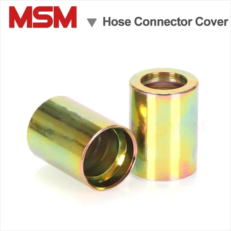 High-pressure Oil Fuel Pipeline Crimping Sleeve Joint Connector Cover For Steel Wire Armoured High Pressure Rubber Hose Casing