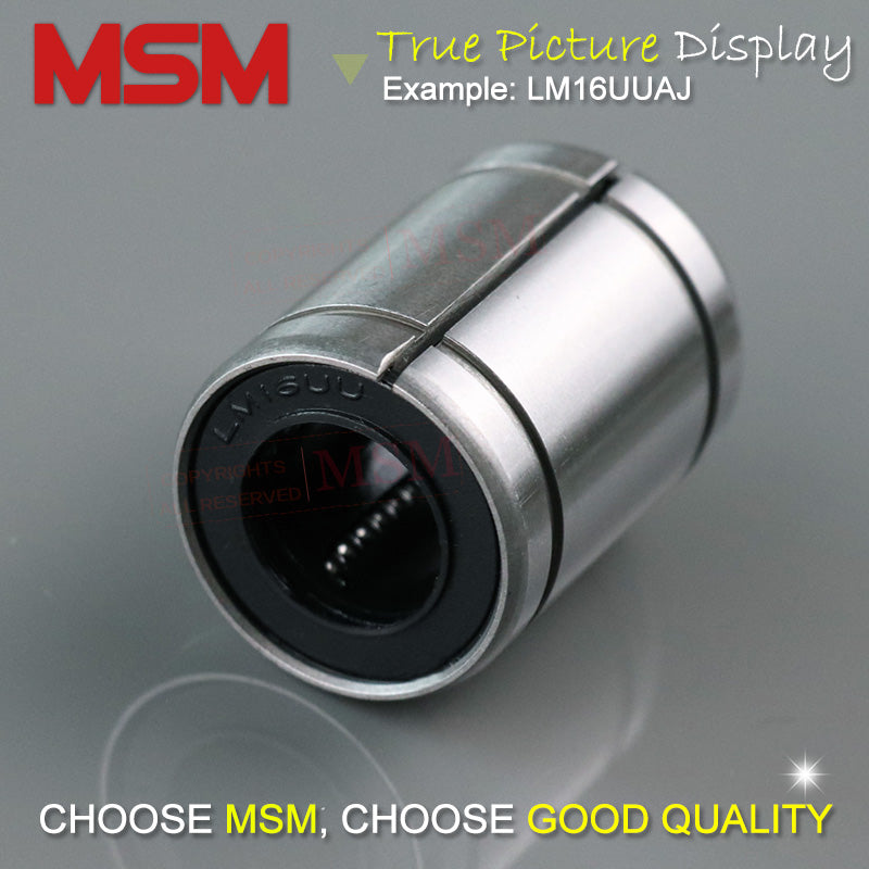 Linear Bearings LM8UUAJ LM10UUAJ LM12UUAJ LM16UUAJ LM20UUAJ