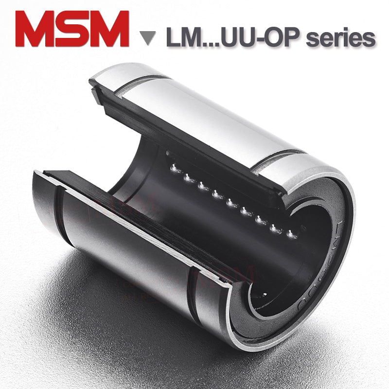 MSM Linear Bearings Open Type LM...UUOP 12mm35mm MSM Store