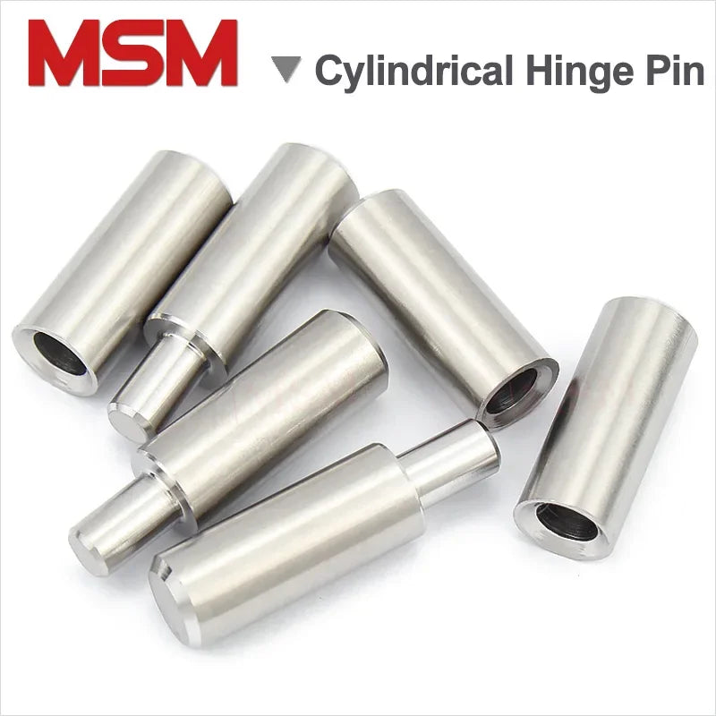 Stainless Steel Male to Female Hinge Pin Cylindrical Door Shaft Heavy-duty Weld-on Hinge Home Gate Door Window Part Dia 6~30mm