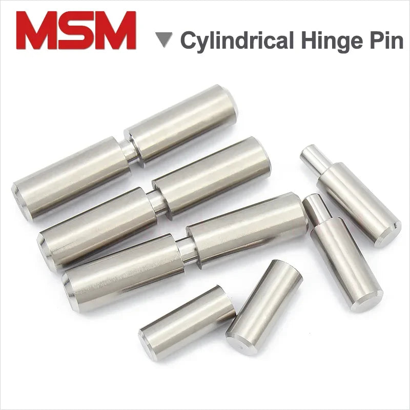 Stainless Steel Male to Female Hinge Pin Cylindrical Door Shaft Heavy-duty Weld-on Hinge Home Gate Door Window Part Dia 6~30mm