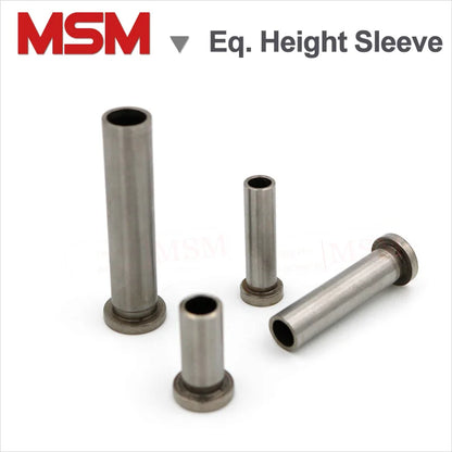 10 Pcs Equal Height Sleeves For Mold Stripper Plate Spool CSR Shoulder Bushing Inner Diameter 6/8/10mm Shoulder Screw Bushing Sl