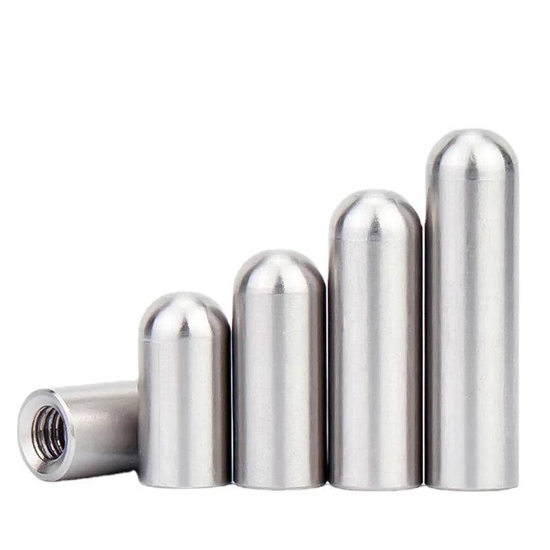 M6 Round Head Cylindrical Pin with Inner Thread Screw SUS304 – MSM Store