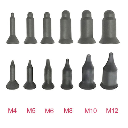 1pc KCF Welding Nut Electrode Positioning Pins for Mash Welder Spot/Point Welding Machine Round & Point Head M4 M5 M6 M8 M10 M12