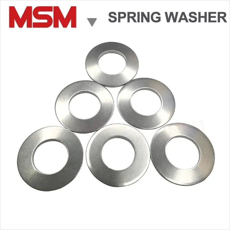 50pcs MSM 45*22.4*2.5 Stainless Steel Disc Spring Compression Spring Washer