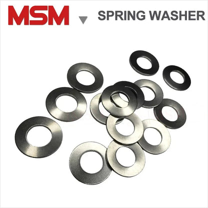 50pcs MSM 45*22.4*2.5 Stainless Steel Disc Spring Compression Spring Washer