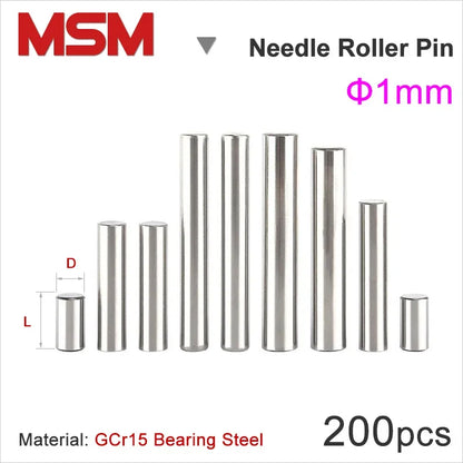 MSM 1mm Needle Pins Roller Positioning Dowel Cylindrical Pin – MSM Store