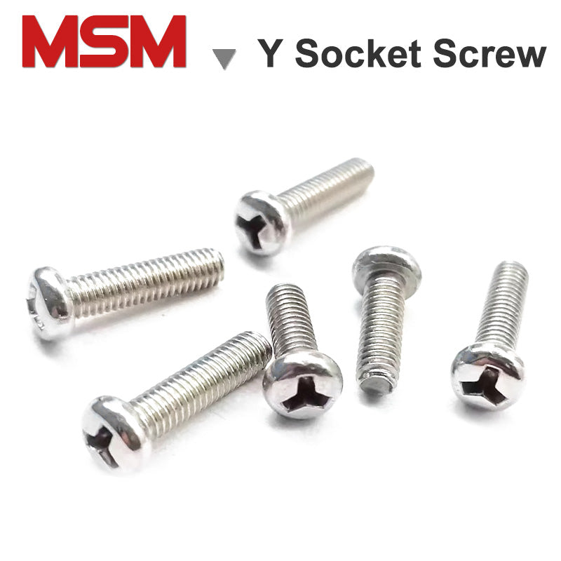 Stainless steel pan head Y socket screws