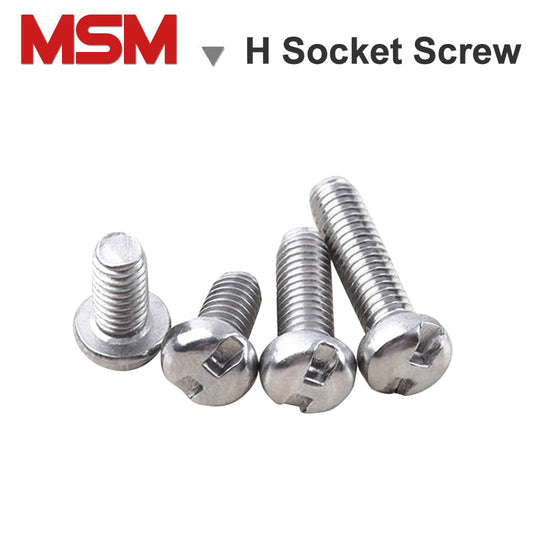Stainless steel pan head H socket screws