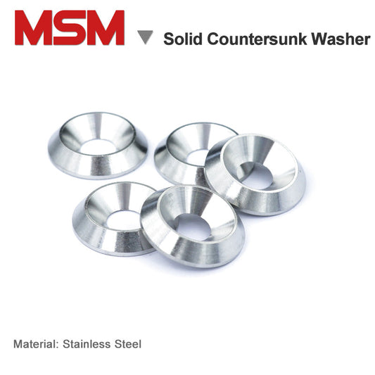 Stainless Steel Cone Shape Solid Countersunk Washers