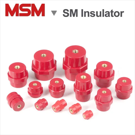 2PCS SM High-Strength Insulators Insulated Busbar Supporter High-Low Voltage Insulated Post Power Distribution Cabinet Insulator