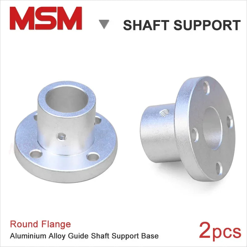 Support Sheft MSM Round Flange Shaft Support Shaft Fixture Bracket Rod Holder – MSM Store