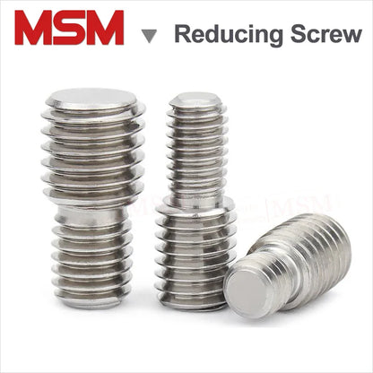 5PCS Stainless Steel Converter Reducing Bolt Camera Adapter Conversion Screw Double Heads Screw M3/M4M5/M6/M8/M10/M12/M14/M16/20