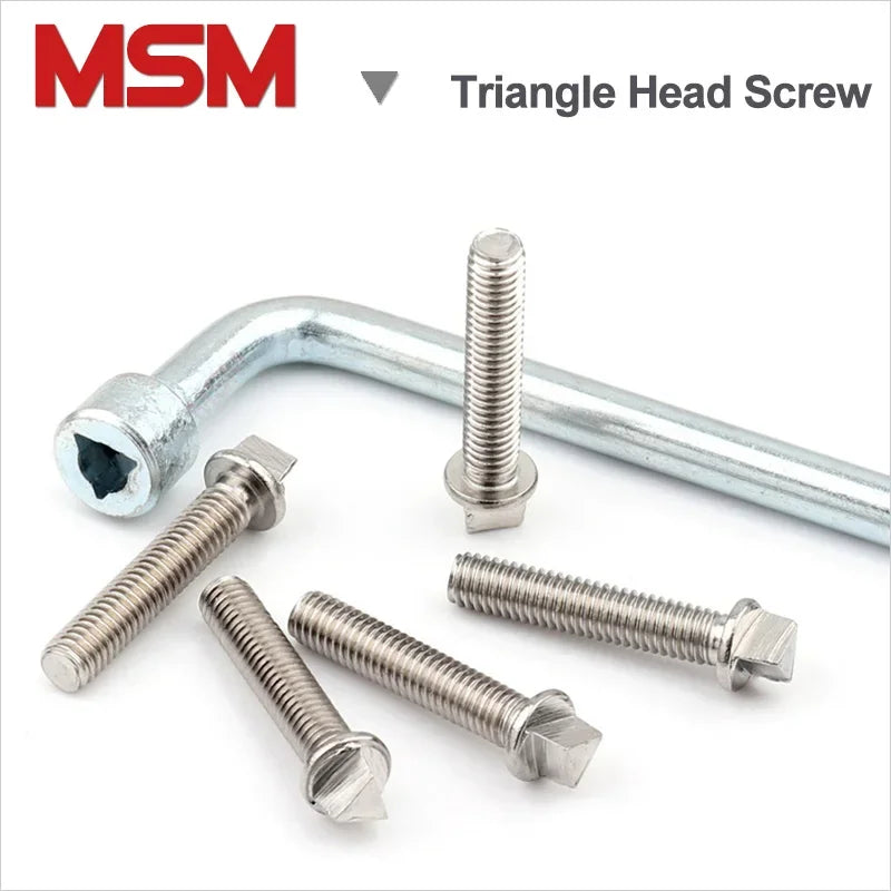 Triangular Screws Tamper Proof Safety Screw Triangular Head Screw For