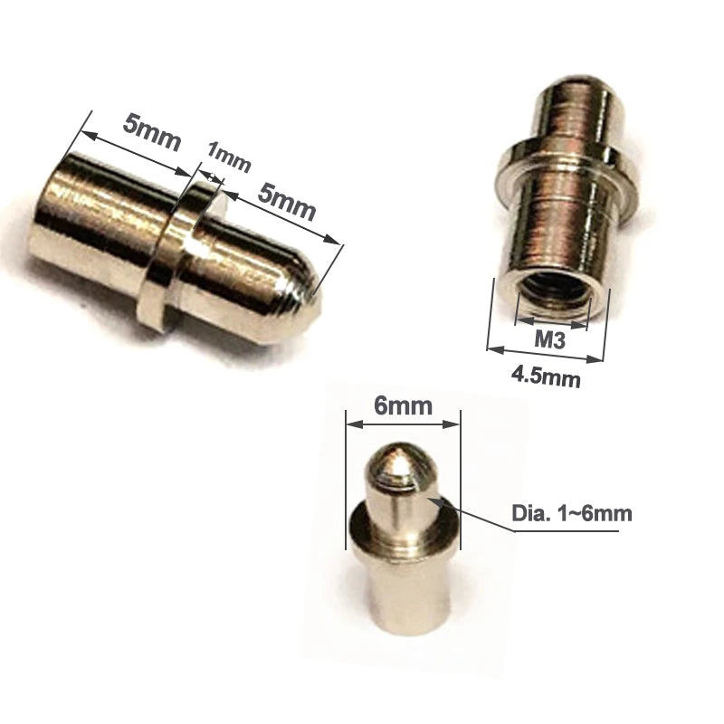 Guide Pin Positioning Pin Nickeled Round Head Positioning Guide Pillars Screw Guide Pin – MSM Store