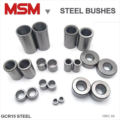 5Pcs  Steel Drill Sleeve Bushing Shaft Bushing axle Sleeve Bearing Jig Bushes Axis (Inner Dia. X Outer Dia. X Height)ID 8MM