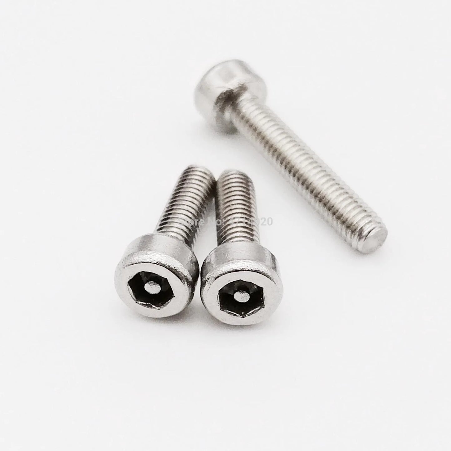 Stainless Steel Inner Hexagon Round Head Screw Flat Plain Washer Single Coil Spring Gasket Assemblies Bolt M2.5 M3 M4 M5 M6 M8