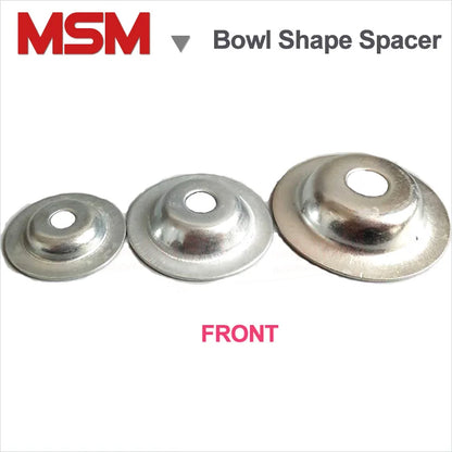10/4 Pcs Stainless Steel Bowl Shape Spacer Conical Washer Hat Gasket For Furniture Adjusting Stand Wooden Spool M5/6/8/10/12/14/