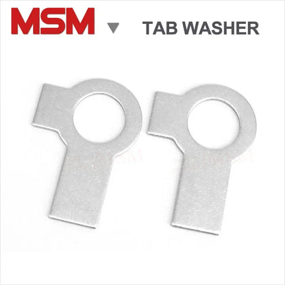 Stainless Steel Tab Washers With Long Tab And Wing GB855 Double Lug Collar Locking Stop Tab Washer [M3-M48]
