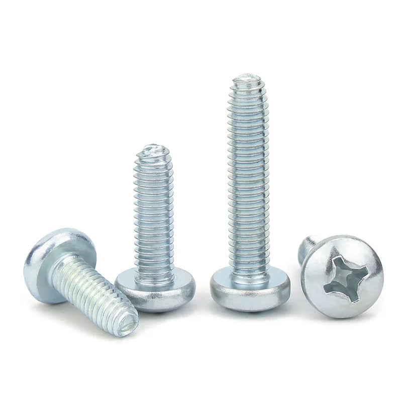 Recessed Threads Carbon Steel Cross Recessed Pan Head Thread Forming Screws – MSM Store