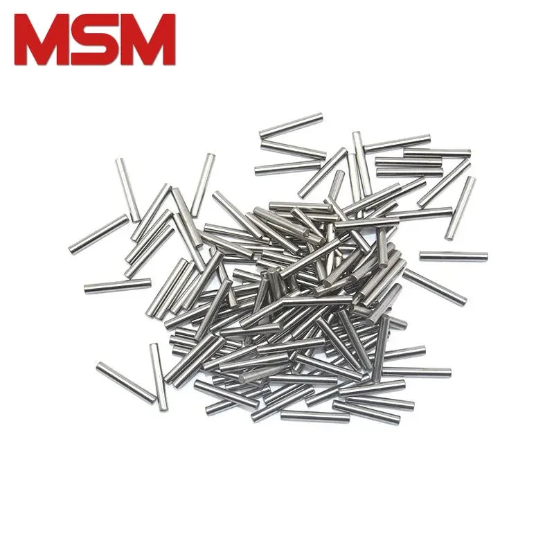 Xpcs Diameter 2mm Needle Pins Roller GCr15 Bearing Steel Parallel Cylindrical Pin Locating Dowel Length 4~50mm
