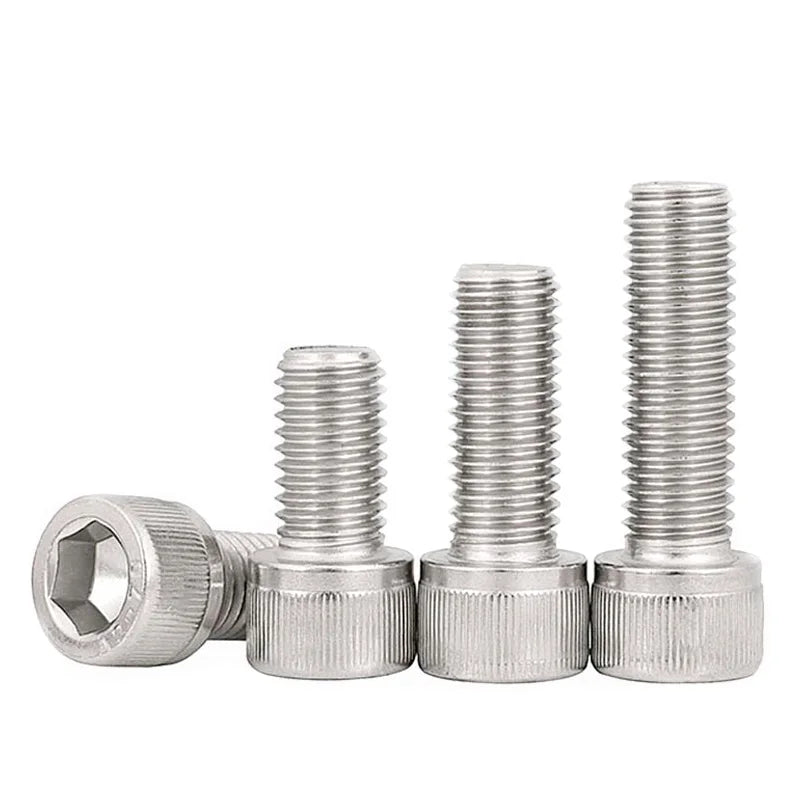 Xpcs M1.4 M1.6 M2 M2.5 M3 Hexagon Socket Head Cap Screws 304 Stainless Steel Hex Socket Bolts Cup Bolt