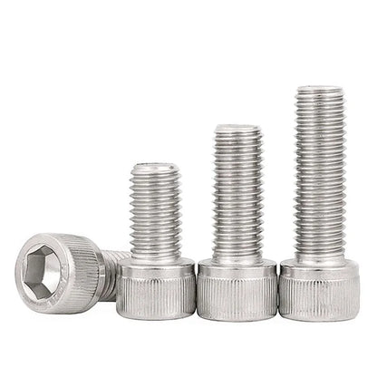 Xpcs M1.4 M1.6 M2 M2.5 M3 Hexagon Socket Head Cap Screws 304 Stainless Steel Hex Socket Bolts Cup Bolt