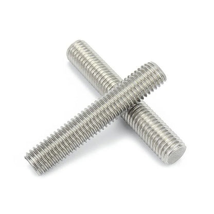 Xpcs M6 M8 M10 M12 Full Thread Rod Headless Bolts Screw Bar 304 Stainless Steel Full-Thread All Teeth Stud Screws DIN975