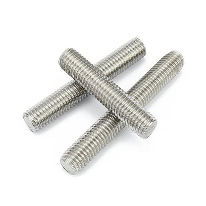 Xpcs M6 M8 M10 M12 Full Thread Rod Headless Bolts Screw Bar 304 Stainless Steel Full-Thread All Teeth Stud Screws DIN975