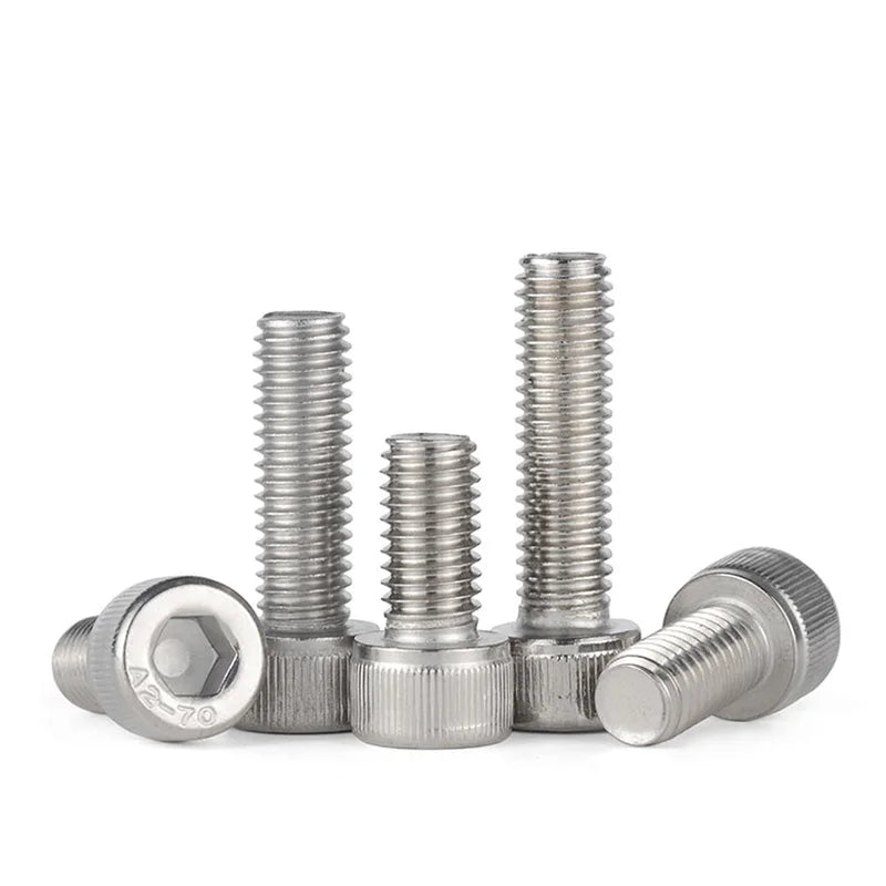 Xpcs M8 M10 M12 Cup Bolt Hex Socket Bolts 304 Stainless Steel Hexagon Socket Head Cap Screws
