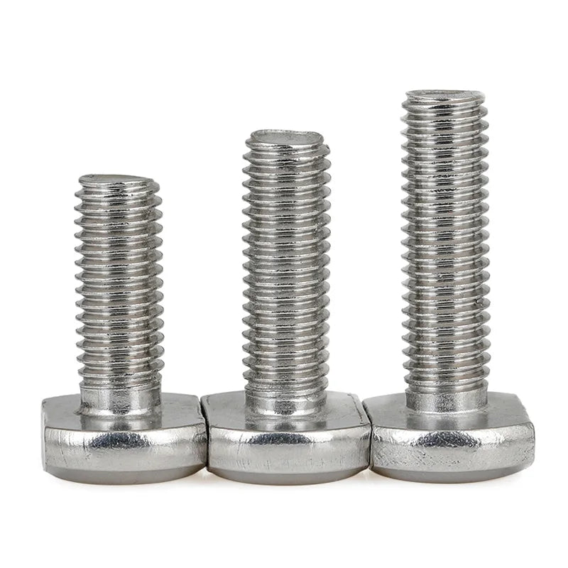 Xpcs T-Slot Bolt T Shape Rectangle Hammer Head Screw 304 Stainless Ste ...