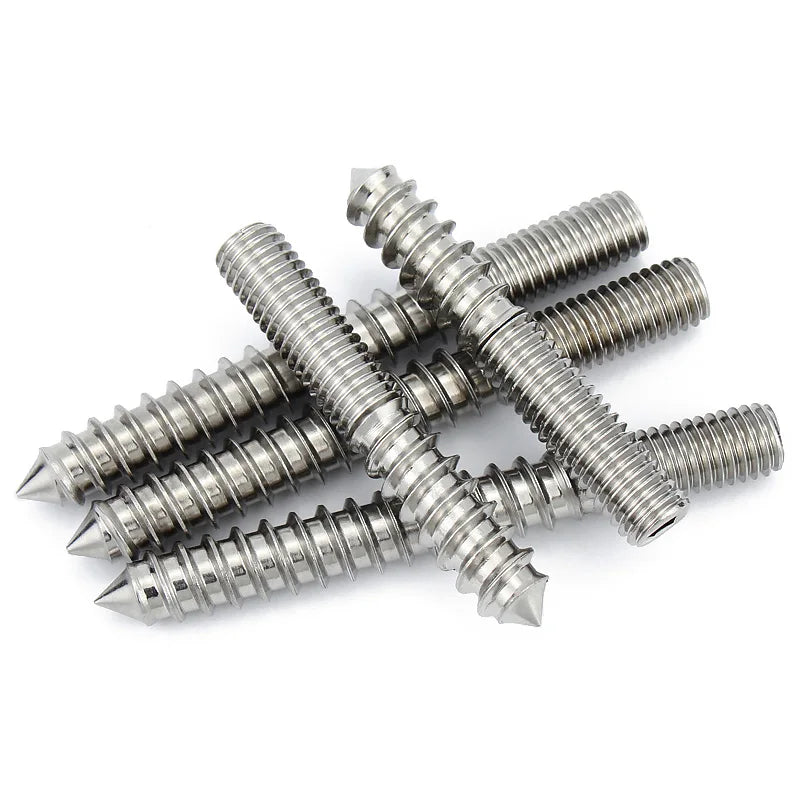 Xpcs/lot M4~M12 Double End Hexagon Socket Thread Point Tail